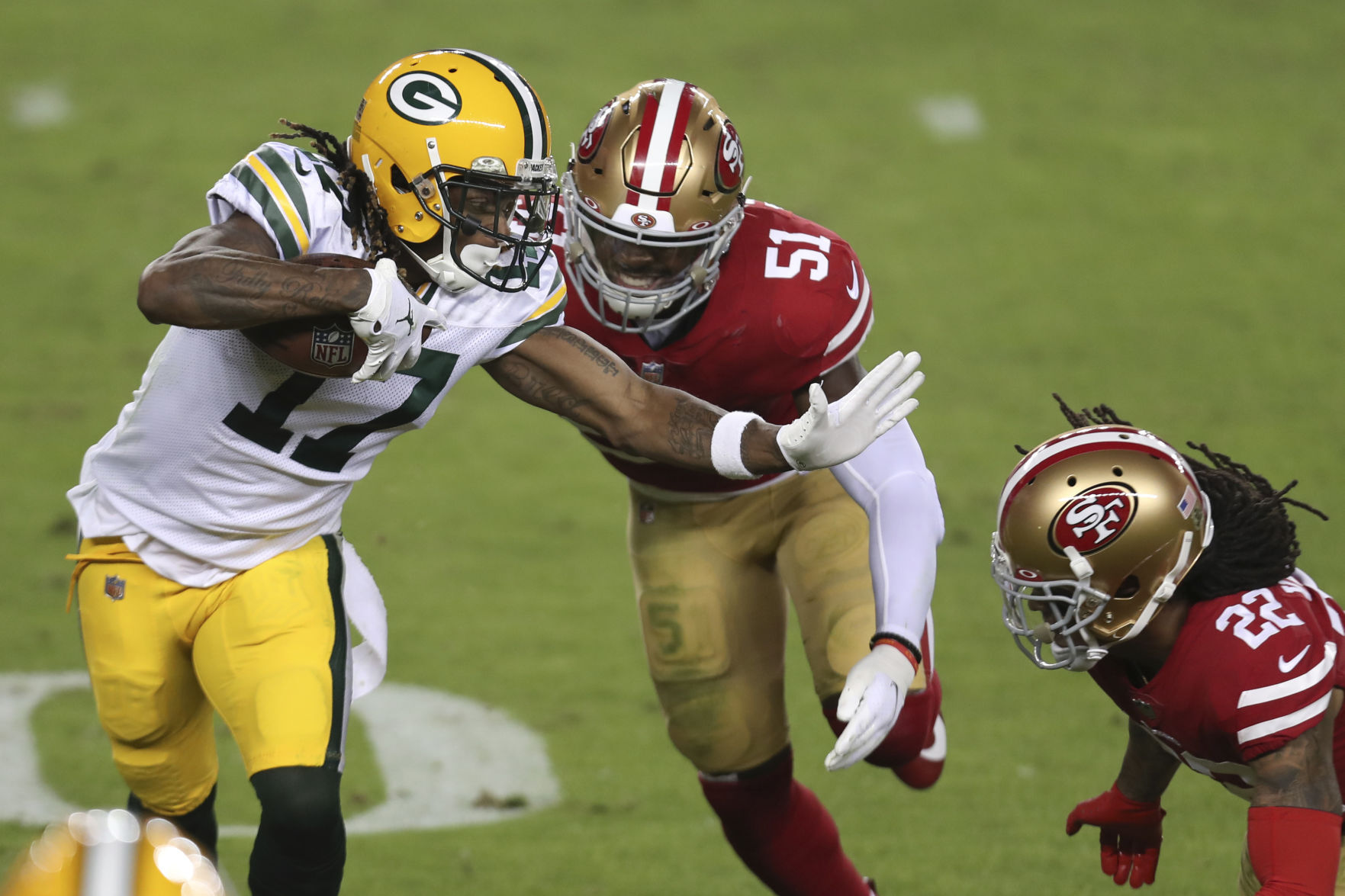 Packers 34, 49ers 17